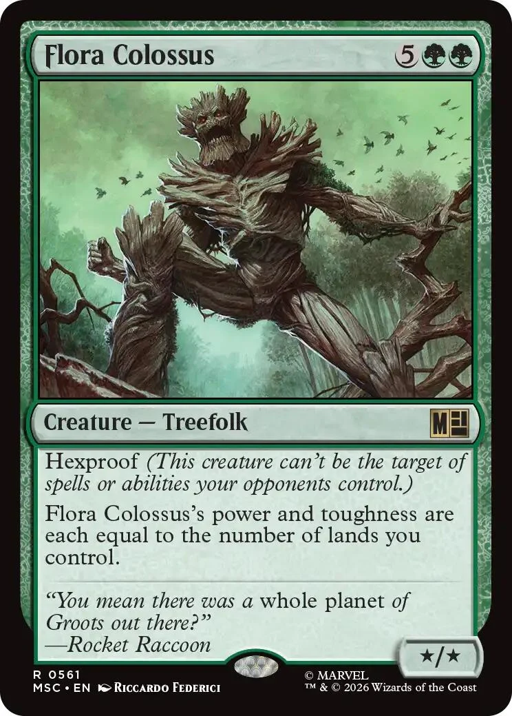 Flora Colossus (561) (Commander: Marvel Super Heroes)