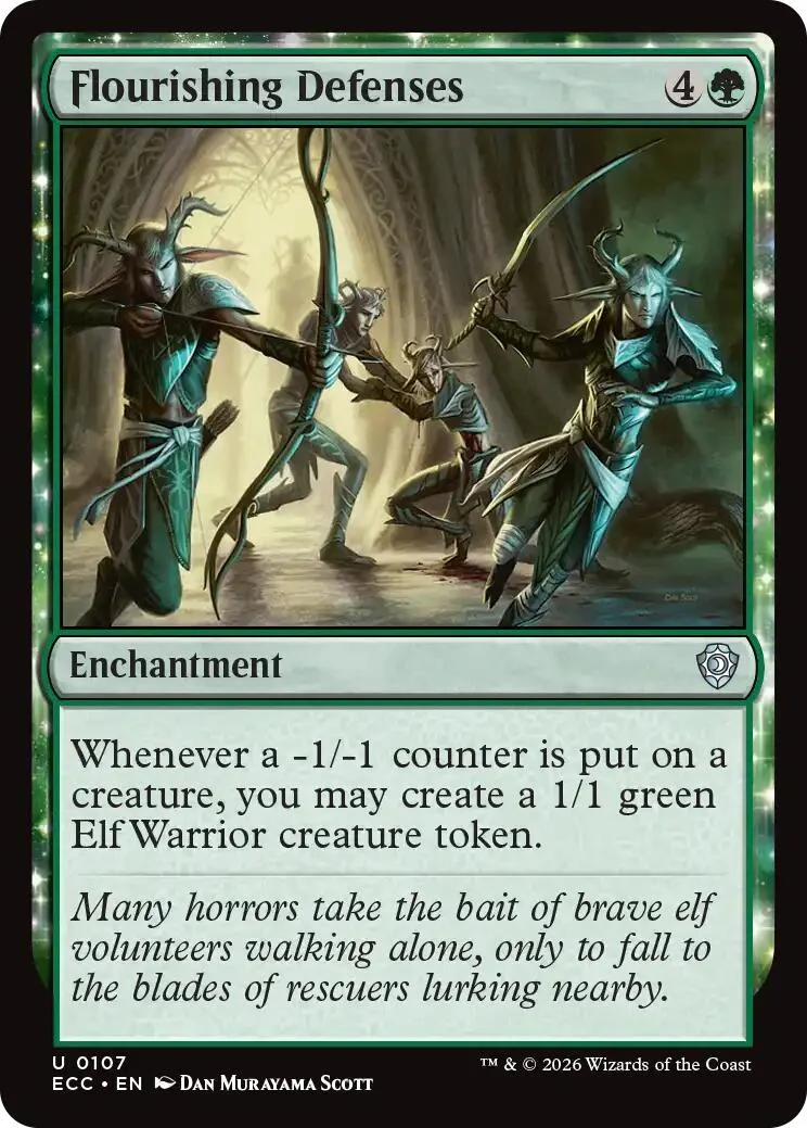 Flourishing Defenses (107) (Lorwyn Eclipsed)