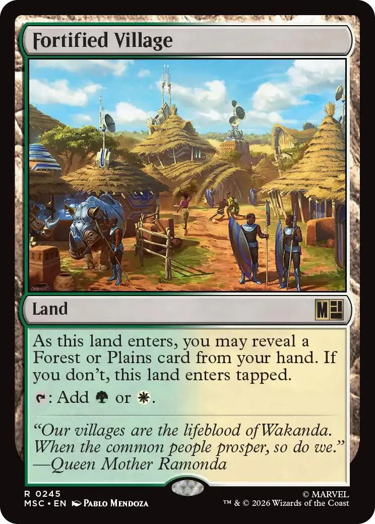 Fortified Village (245) (Commander: Marvel Super Heroes)