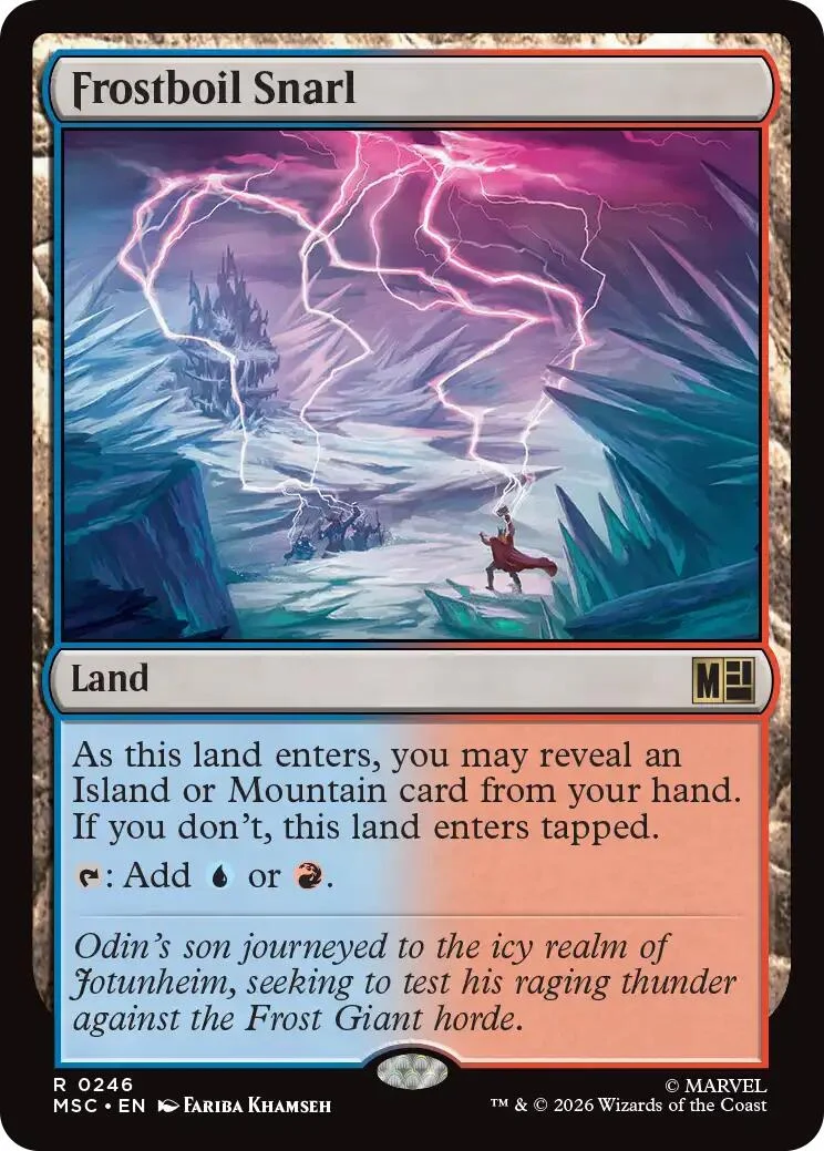 Frostboil Snarl (246) (Commander: Marvel Super Heroes)