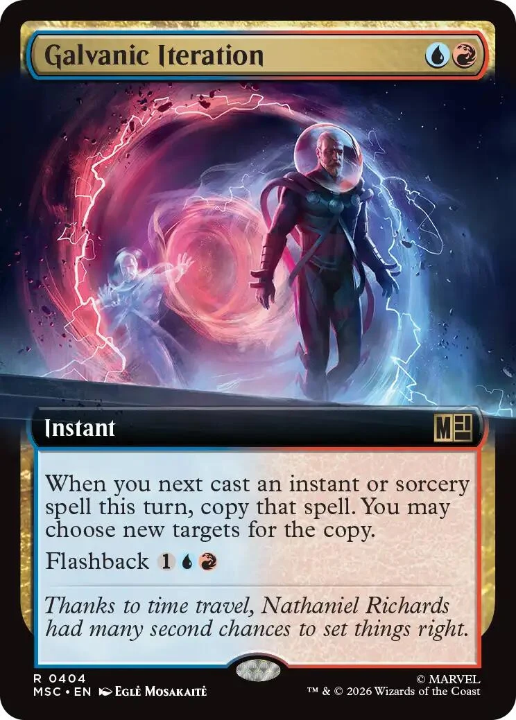 Galvanic Iteration (Extended Art) (404) (Commander: Marvel Super Heroes)