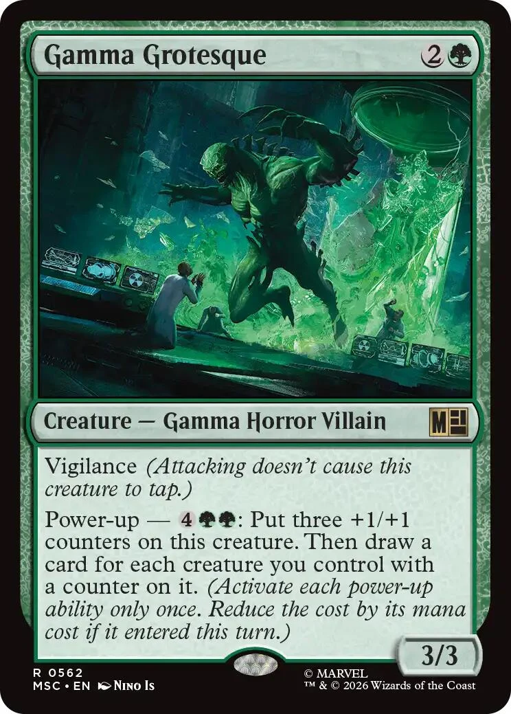 Gamma Grotesque (562) (Commander: Marvel Super Heroes)