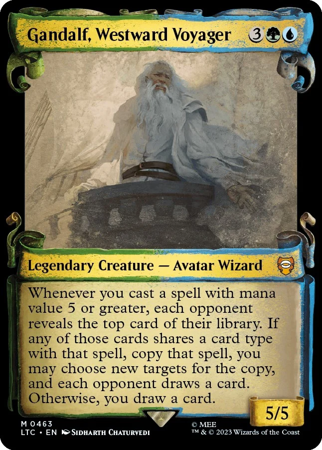 Gandalf, Westward Voyager (Showcase Scrolls) (463)