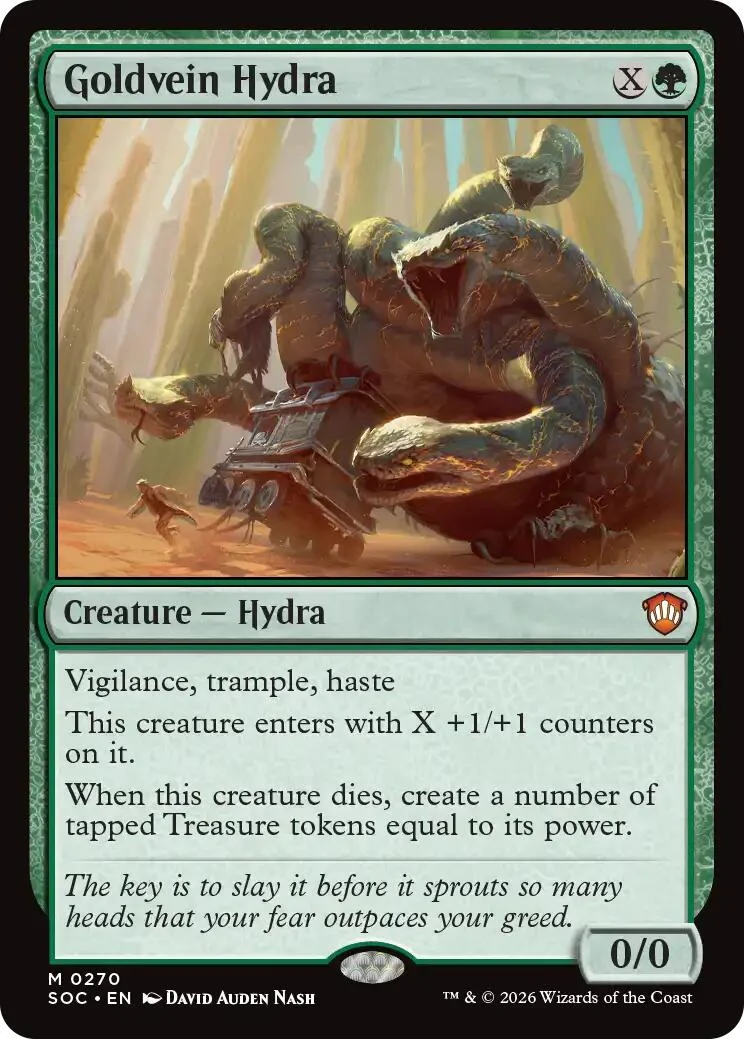 Goldvein Hydra (270) (Secrets of Strixhaven)