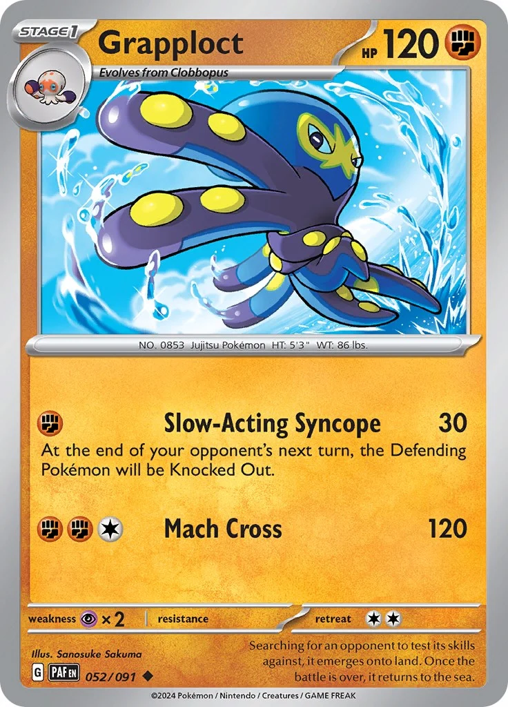 Grapploct (052/091) (SV: Paldean Fates)