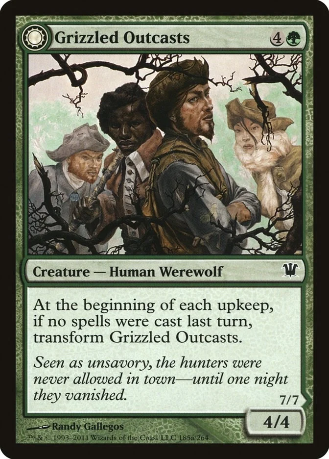 Grizzled Outcasts (185) (Innistrad) (ISD)