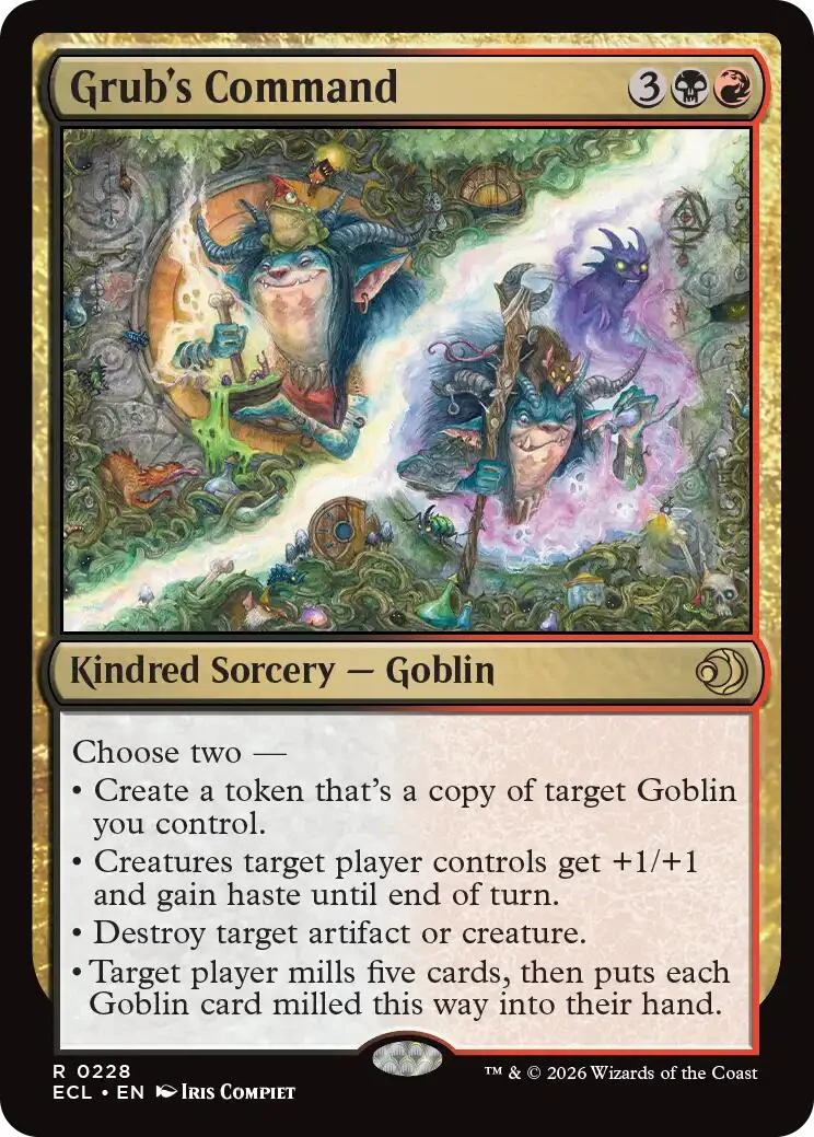 Grub's Command (228) (Lorwyn Eclipsed)
