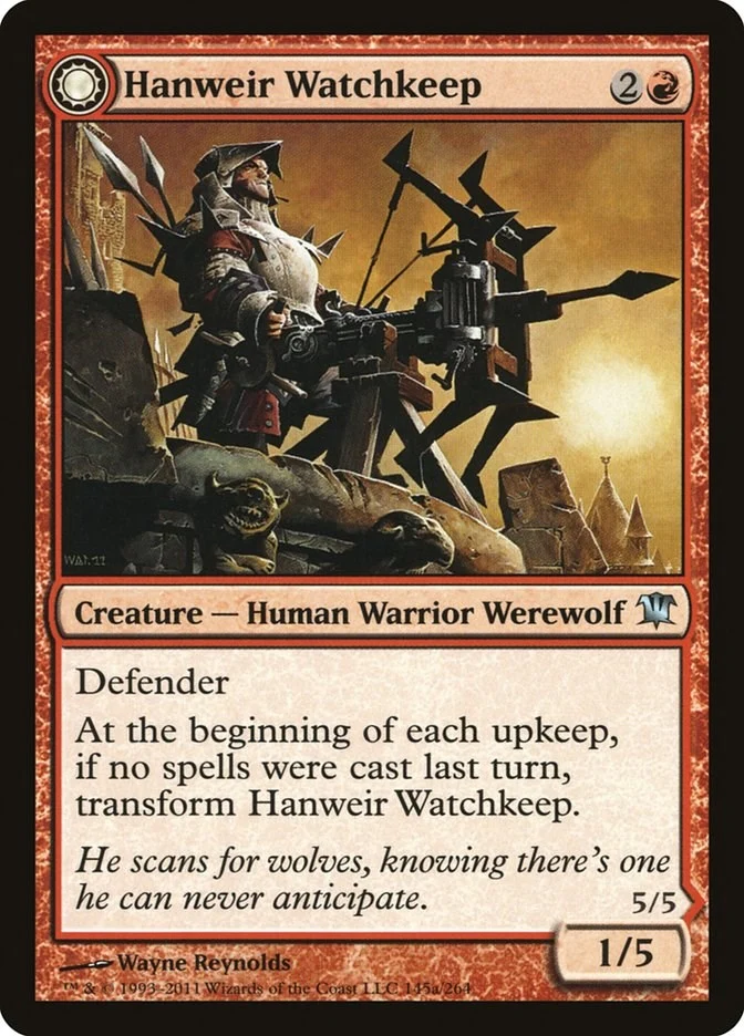 Hanweir Watchkeep (145) (Innistrad) (ISD)