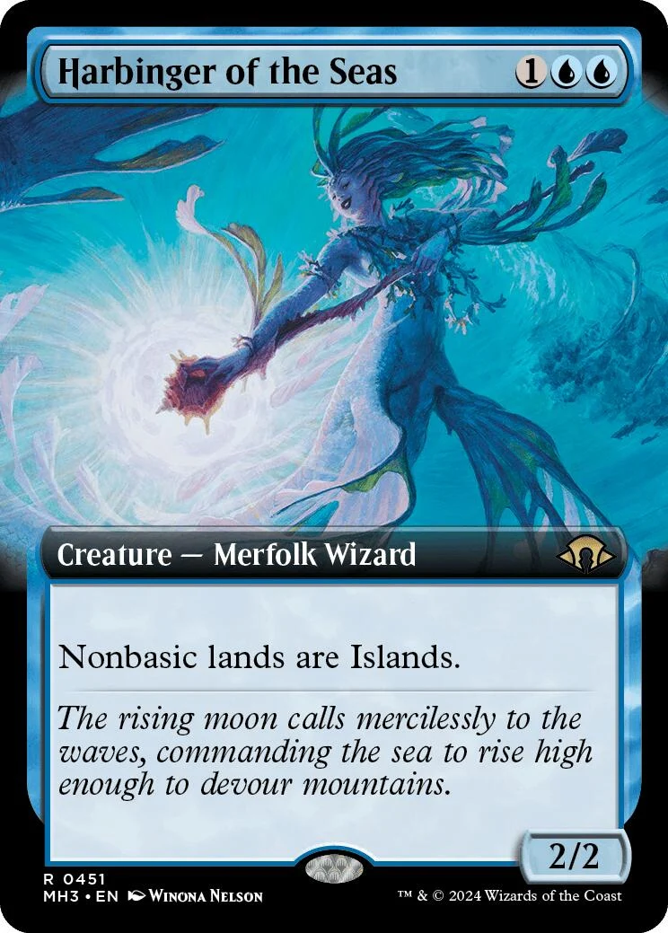 Harbinger of the Seas (Extended Art) (451) (Modern Horizons 3)