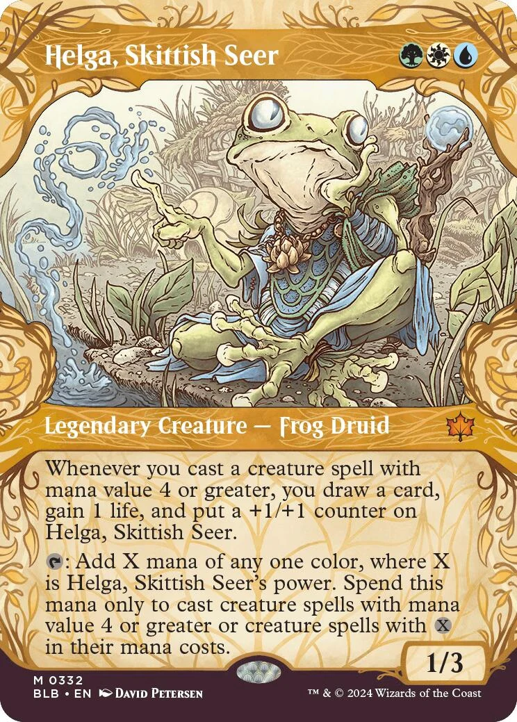 Helga, Skittish Seer (Showcase) (332)