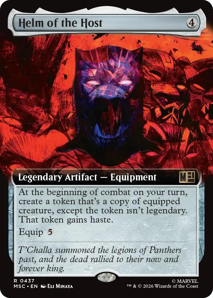 Helm of the Host (Extended Art) (437) (Commander: Marvel Super Heroes)