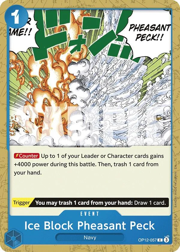 Ice Block Pheasant Peck (OP12-057) (Legacy of the Master)
