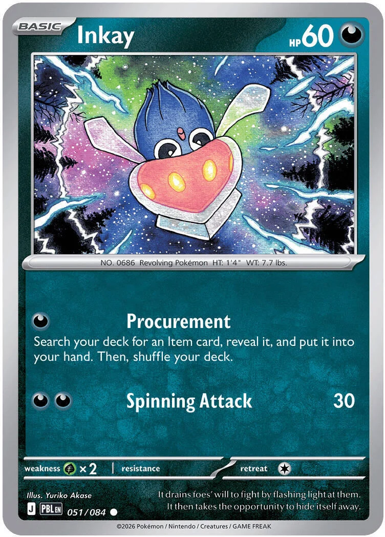 Inkay (051/084) (ME05: Pitch Black) (ME05)