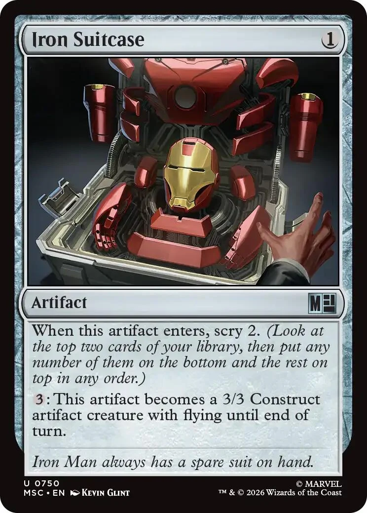 Iron Suitcase (750) (Commander: Marvel Super Heroes)