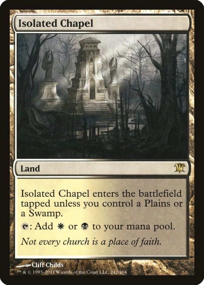 Isolated Chapel (242) (Innistrad) (ISD)