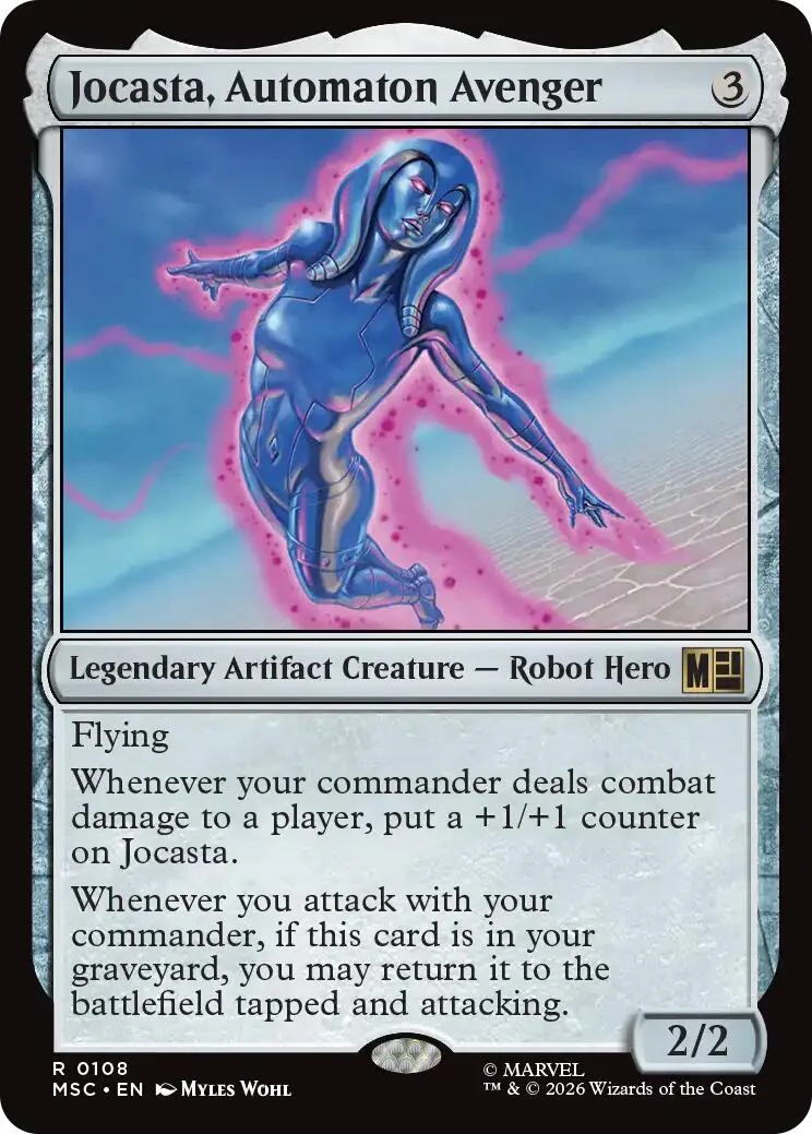 Jocasta, Automaton Avenger (108) (Commander: Marvel Super Heroes)