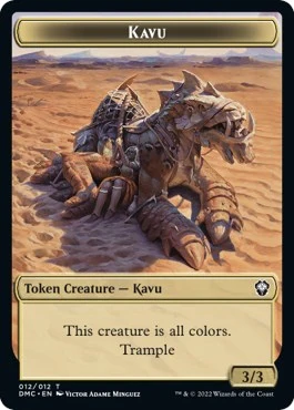 Kavu // Angel Double-Sided Token (12 // 1)