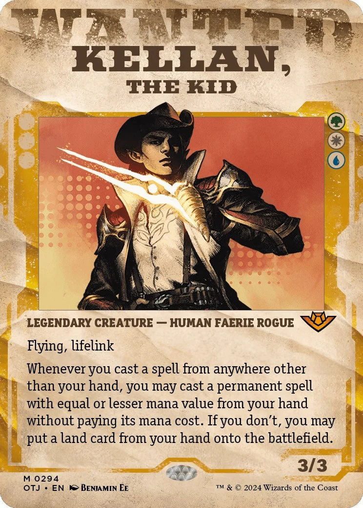 Kellan, the Kid (Showcase) (294) (Outlaws of Thunder Junction)