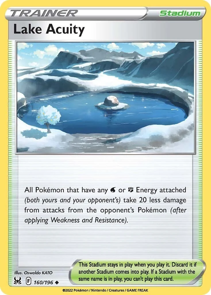 Lake Acuity (160/196) (SWSH11: Lost Origin)