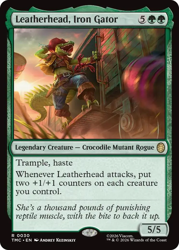 Leatherhead, Iron Gator (30) (Teenage Mutant Ninja Turtles)