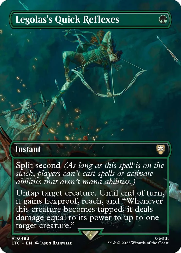Legolas's Quick Reflexes (Borderless) (493)
