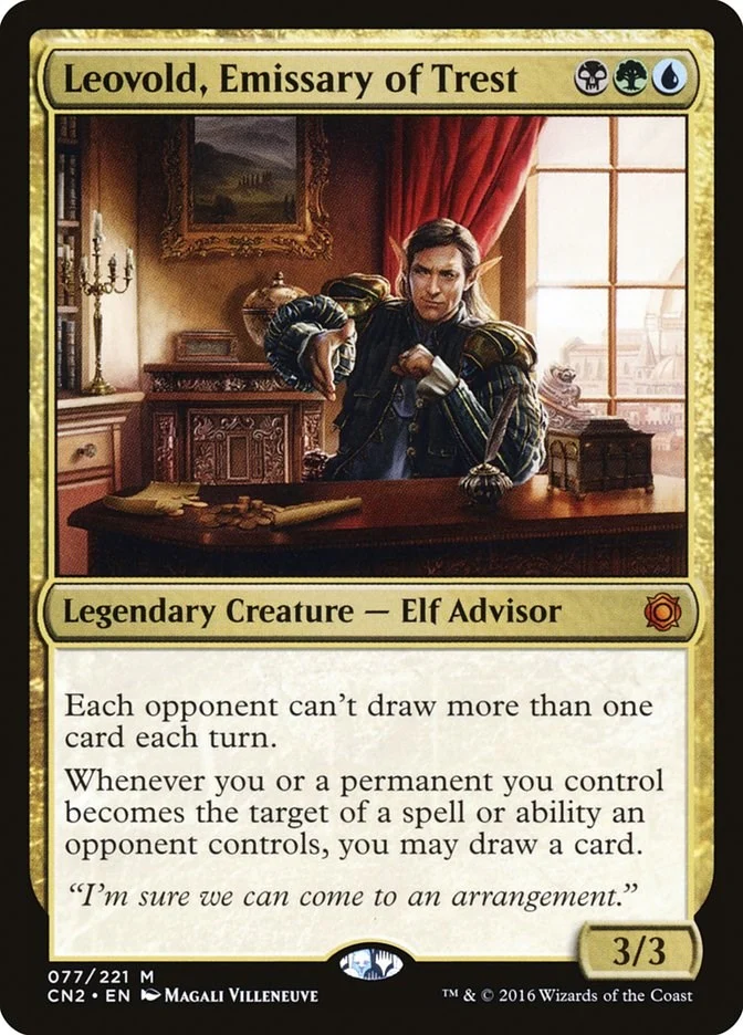 Leovold, Emissary of Trest (77) (Conspiracy: Take the Crown) (CN2)