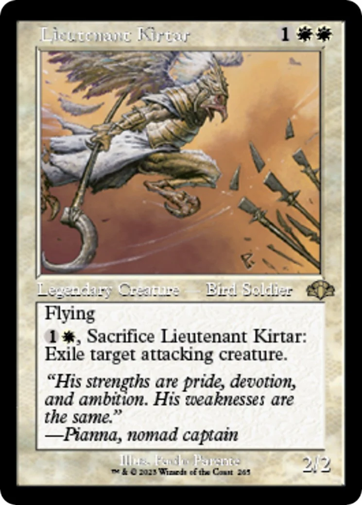 Lieutenant Kirtar (Retro Frame) (265)