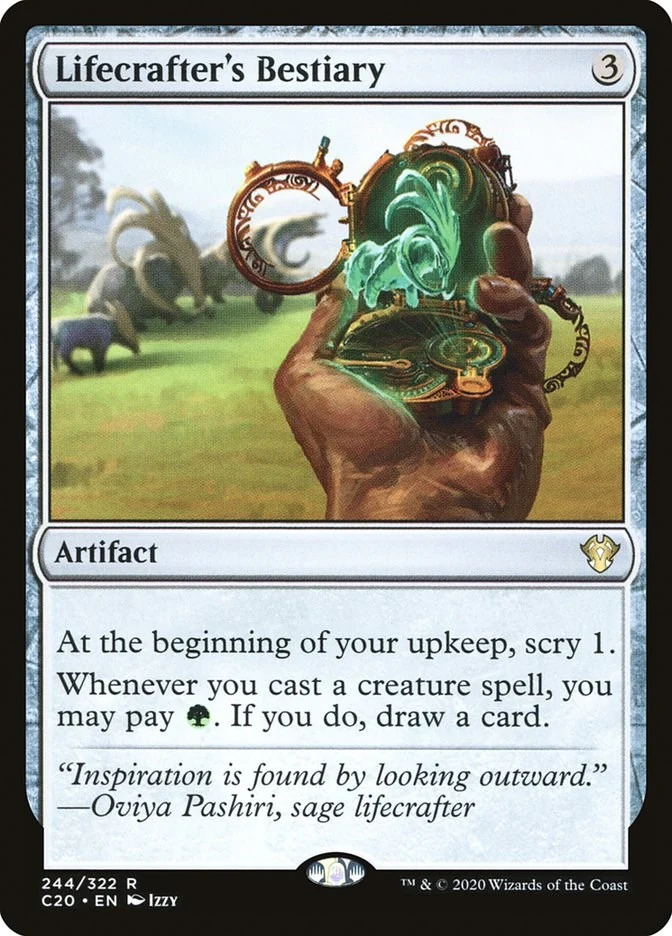 Lifecrafter's Bestiary (244) (Commander 2020) (C20)