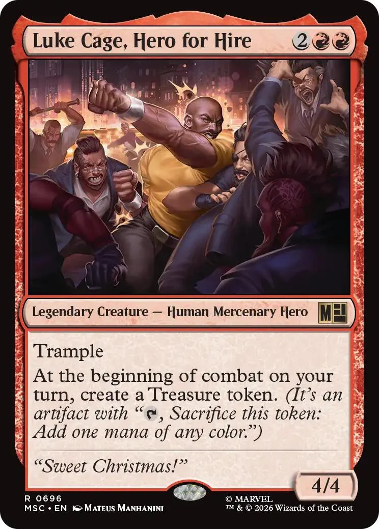 Luke Cage, Hero for Hire (696) (Commander: Marvel Super Heroes)