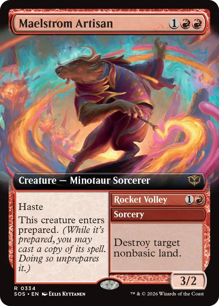 Maelstrom Artisan (Extended Art) (334) (Secrets of Strixhaven)