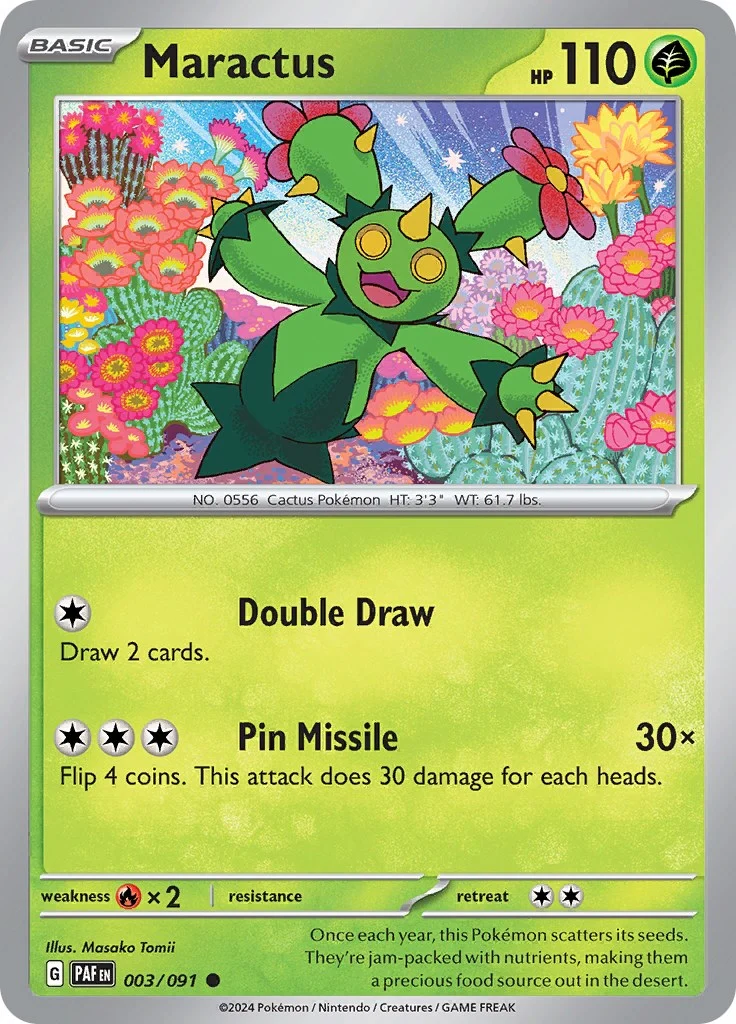 Maractus (003/091) (SV: Paldean Fates)