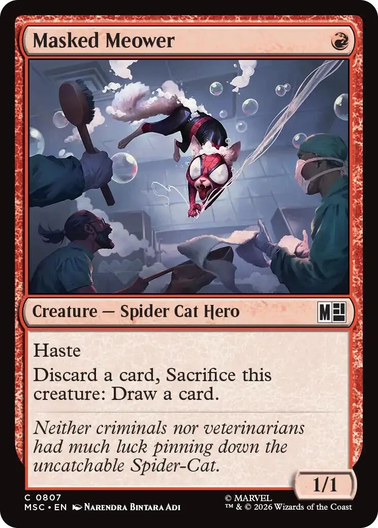Masked Meower (807) (Commander: Marvel Super Heroes)