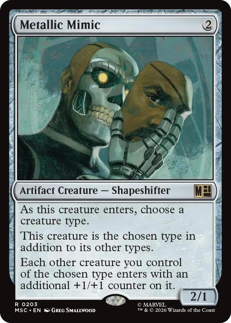 Metallic Mimic (203) (Commander: Marvel Super Heroes)