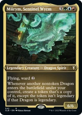 Miirym, Sentinel Wyrm (Foil Etched) (542)