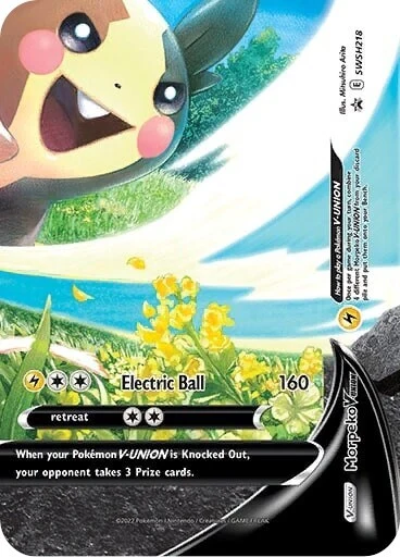 Morpeko V-Union - SWSH218 (SWSH218) (SWSH: Sword & Shield Promo Cards)