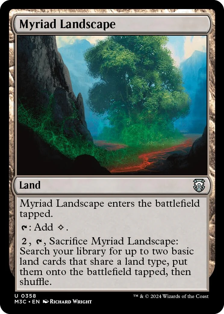 Myriad Landscape (Ripple Foil) (358)