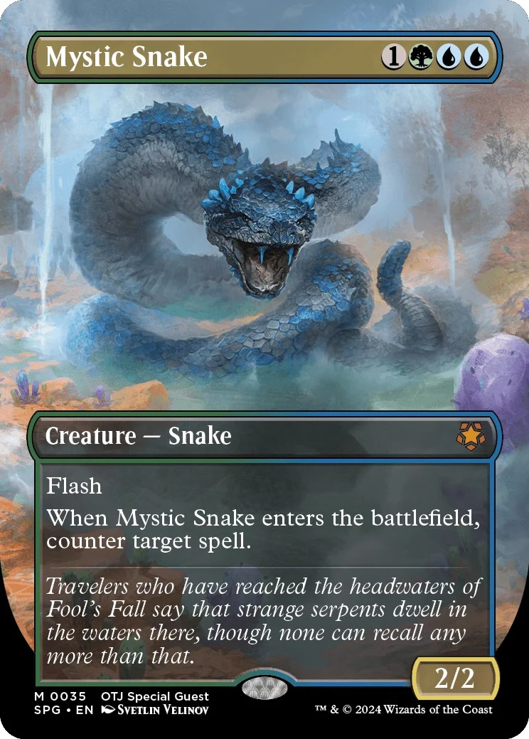 Mystic Snake (Borderless) (35) (Special Guests)