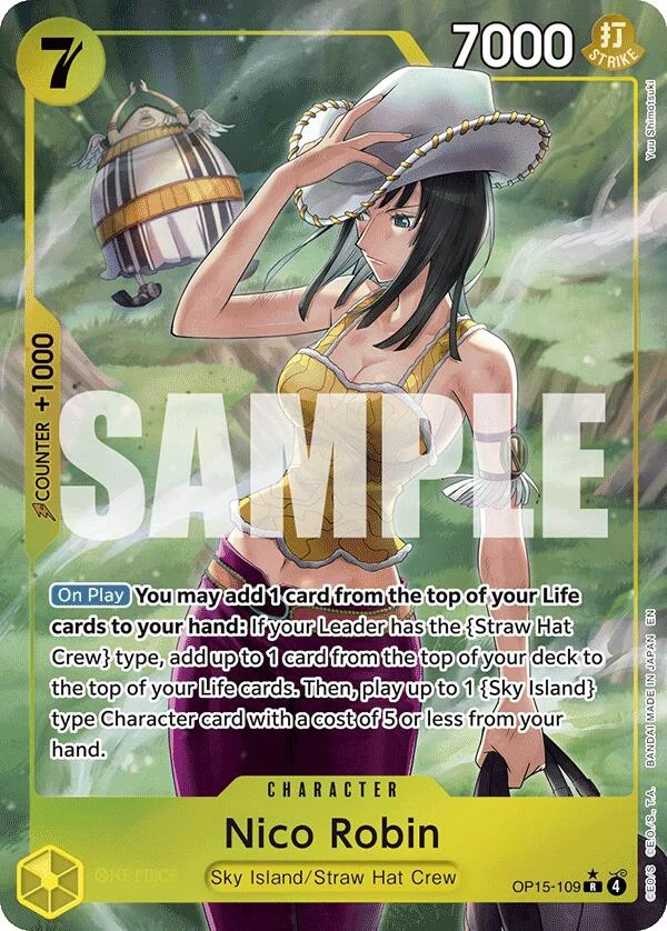 Nico Robin (OP15-109) (Alternate Art) (OP15-109) (Adventure on Kami's Island)