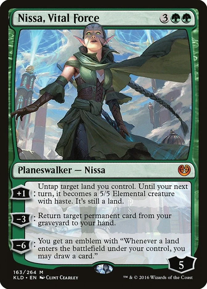 Nissa, Vital Force (163) (Kaladesh)