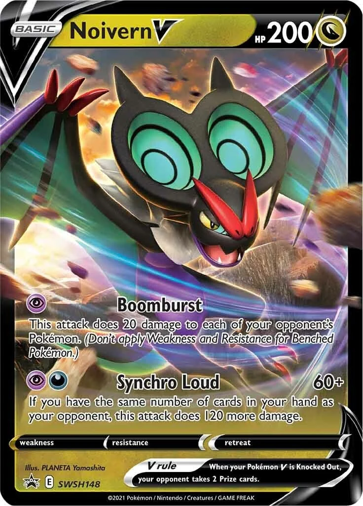 Noivern V - SWSH148 (SWSH148) (SWSH: Sword & Shield Promo Cards)