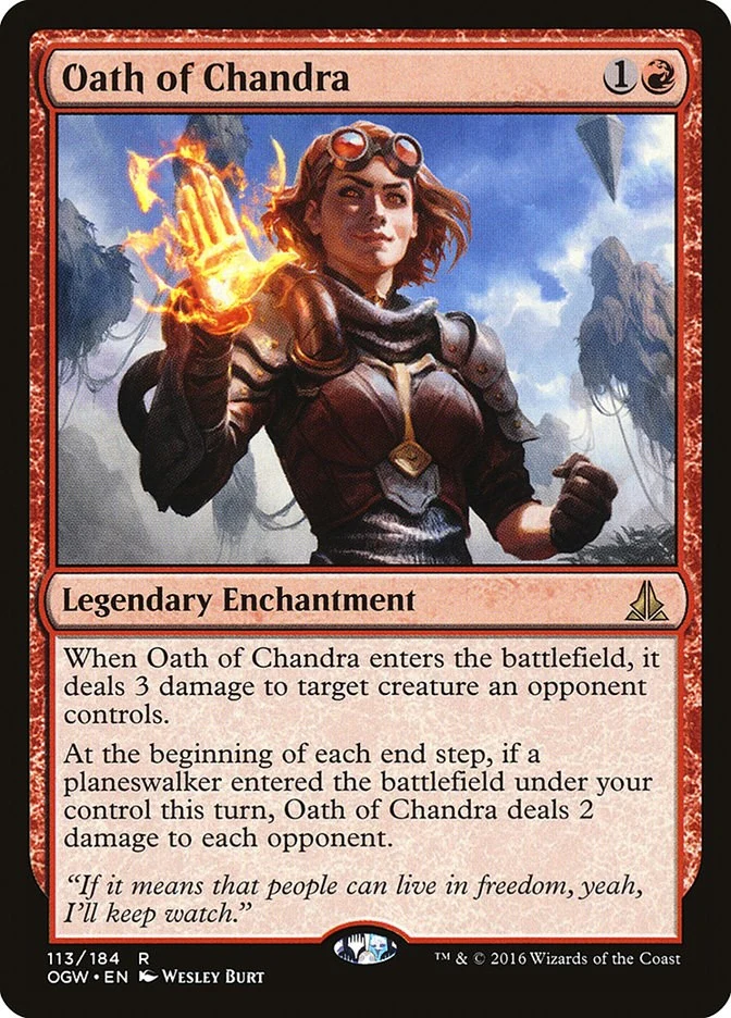 Oath of Chandra (113) (Oath of the Gatewatch) (OGW)