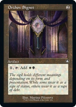 Orzhov Signet (Retro Frame) (154)