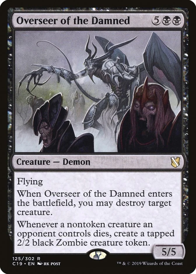Overseer of the Damned (125) (Commander 2019)