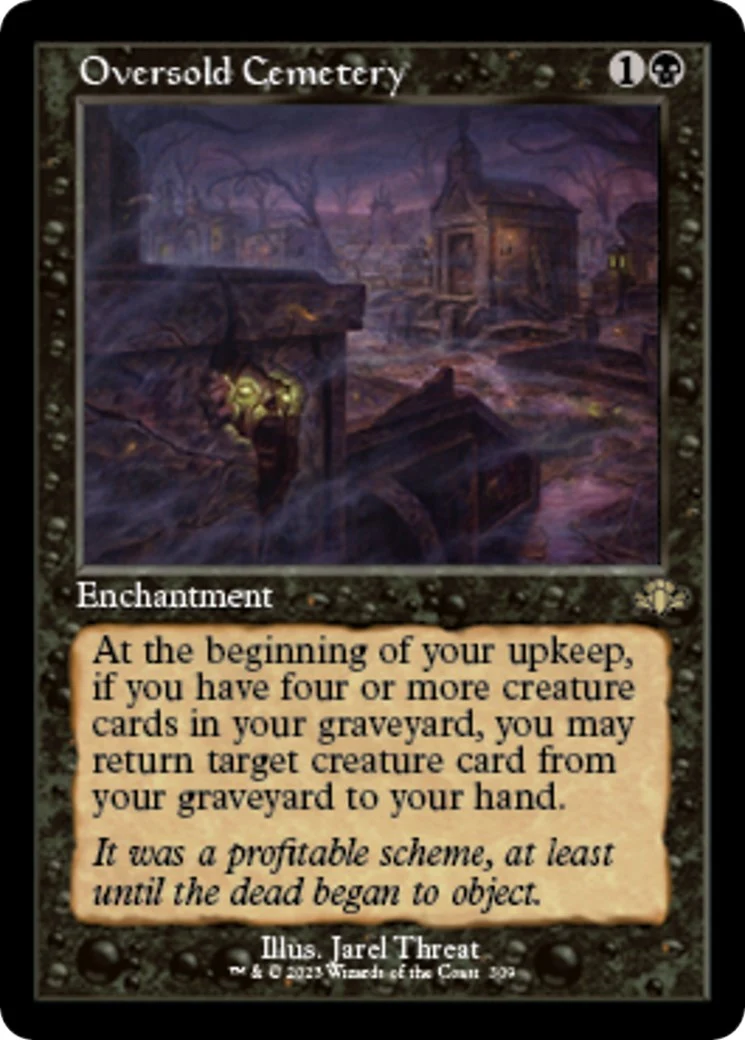 Oversold Cemetery (Retro Frame) (309)