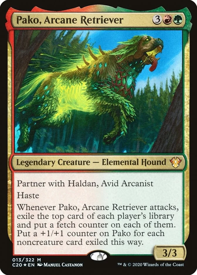 Pako, Arcane Retriever (13) (Commander 2020) (C20)
