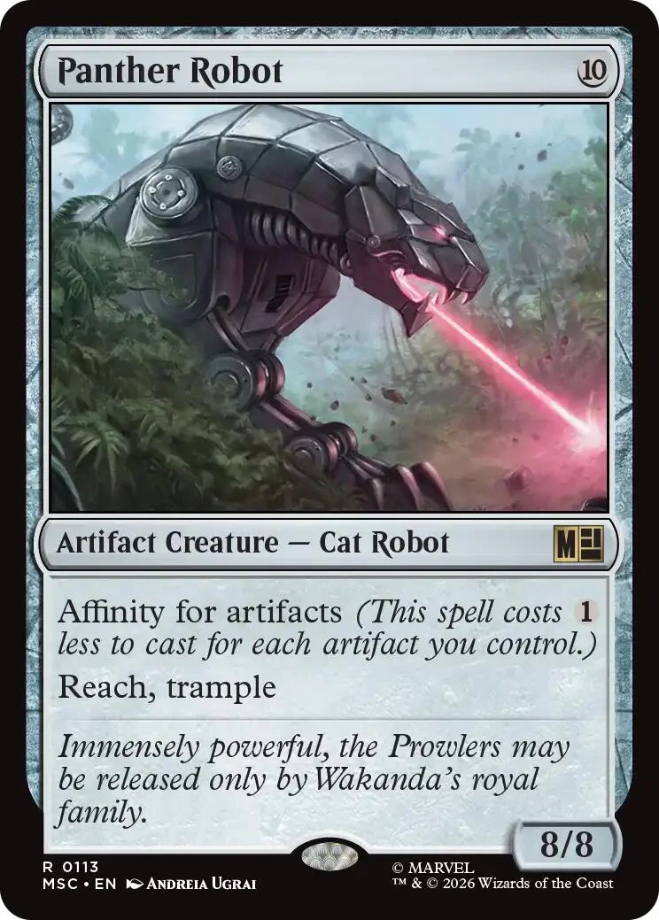 Panther Robot (113) (Commander: Marvel Super Heroes)