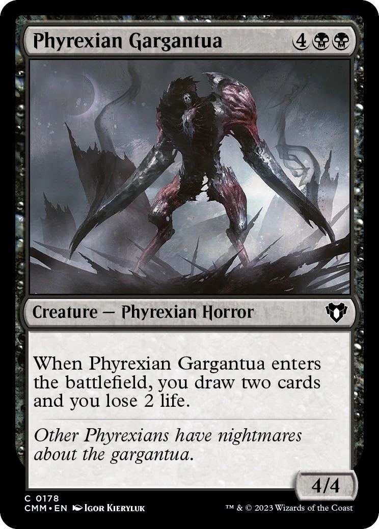 Phyrexian Gargantua (178) (Commander Masters)