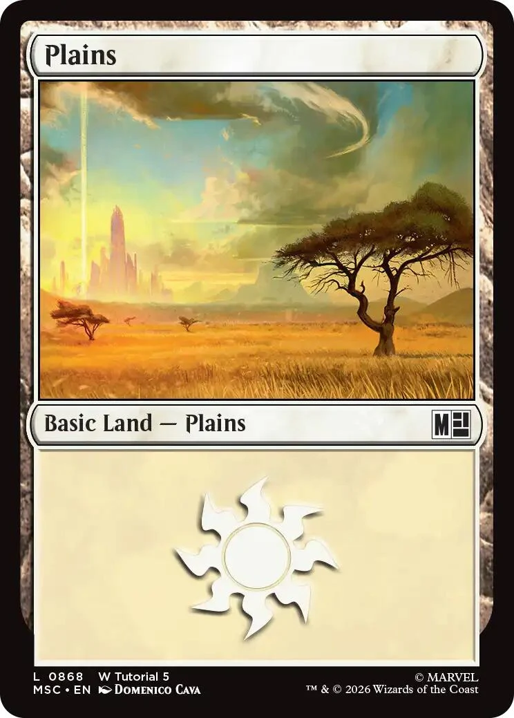 Plains (0868) (868) (Commander: Marvel Super Heroes)