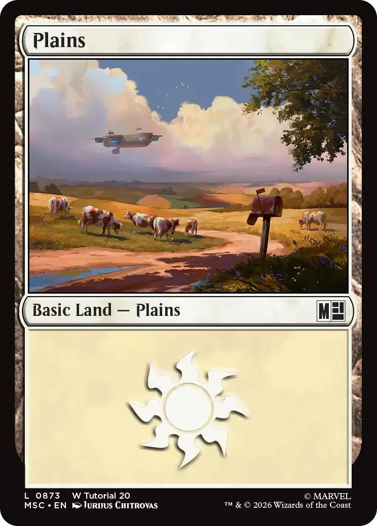 Plains (0873) (873) (Commander: Marvel Super Heroes)