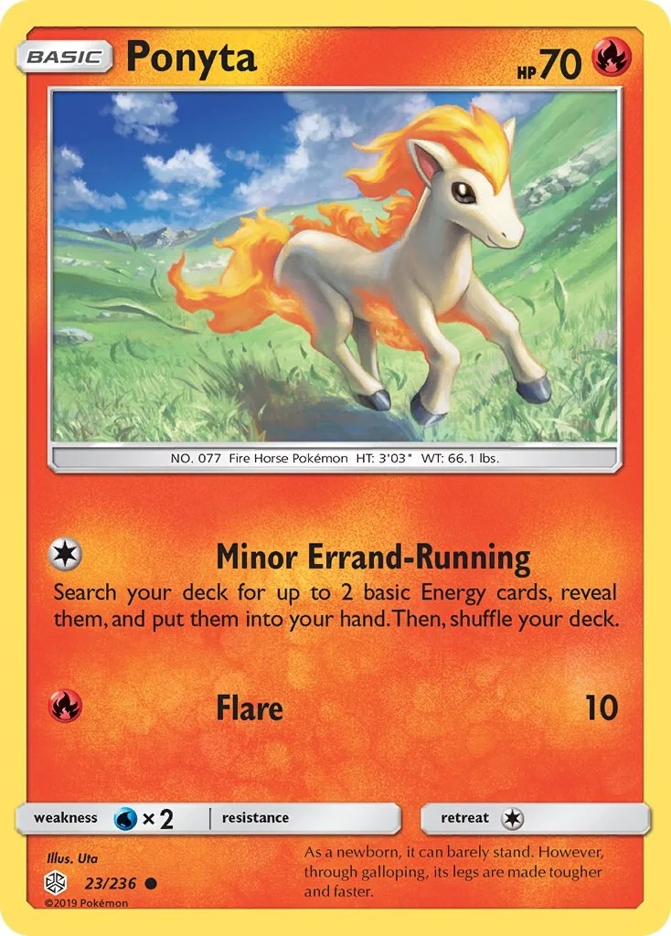Ponyta (23/236) (SM - Cosmic Eclipse)